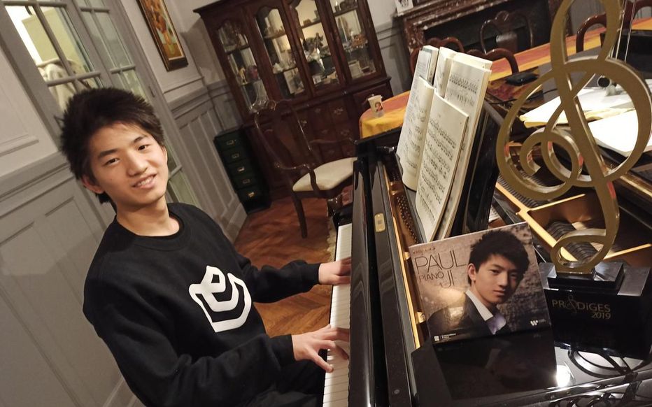 LE PARISIEN: Fontainebleau: le prodige du piano Paul Ji monte en gamme